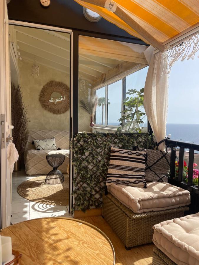 Boho Style Bungalow With Ocean View Mogán Buitenkant foto