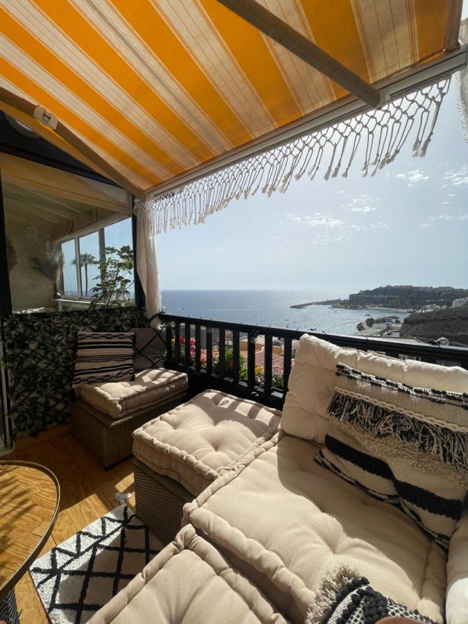 Boho Style Bungalow With Ocean View Mogán Buitenkant foto