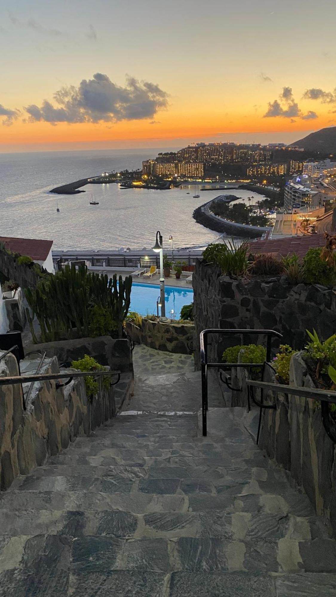Boho Style Bungalow With Ocean View Mogán Buitenkant foto